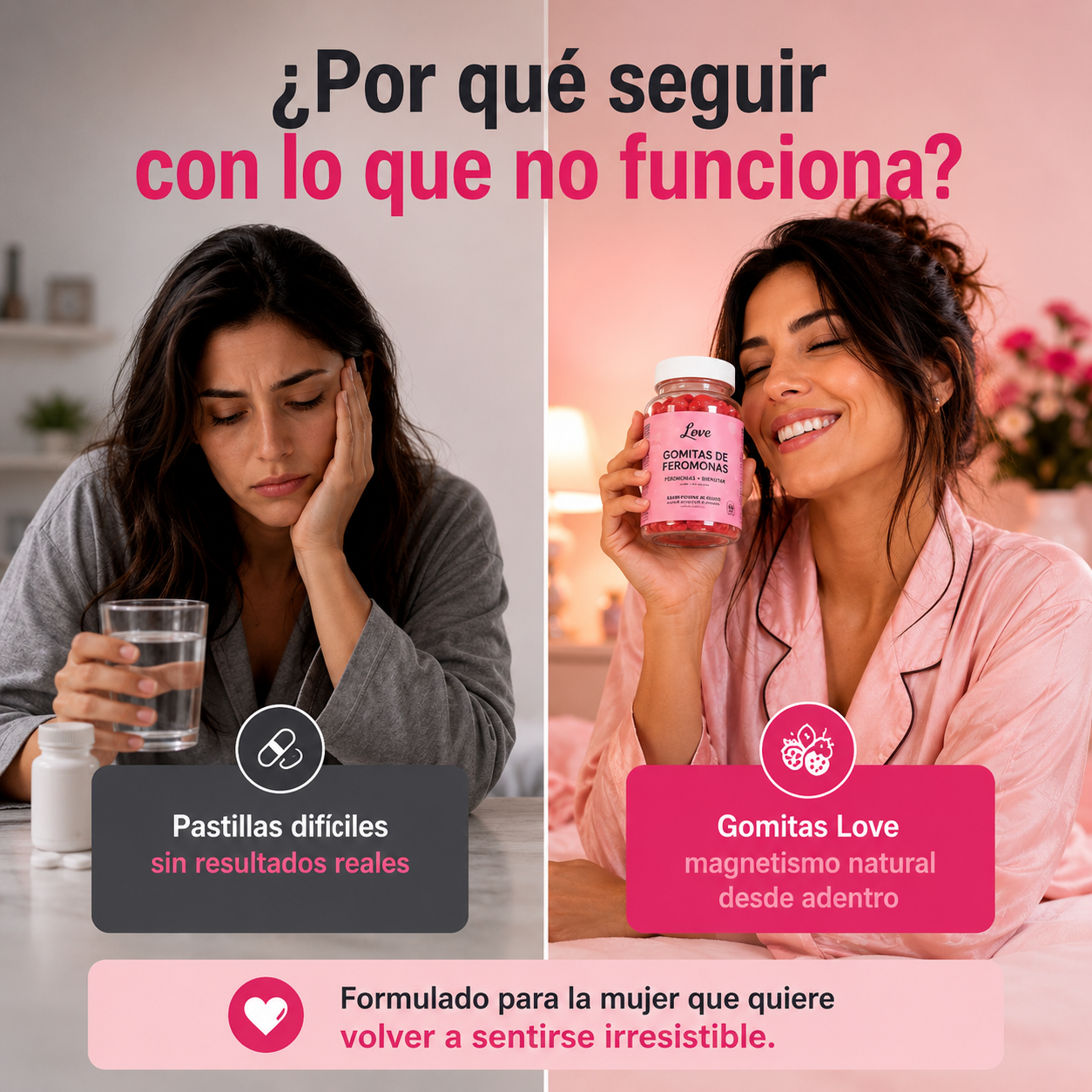 Love™ Gomitas de Feromonas - Vuelve a sentirte segura y conectada contigo