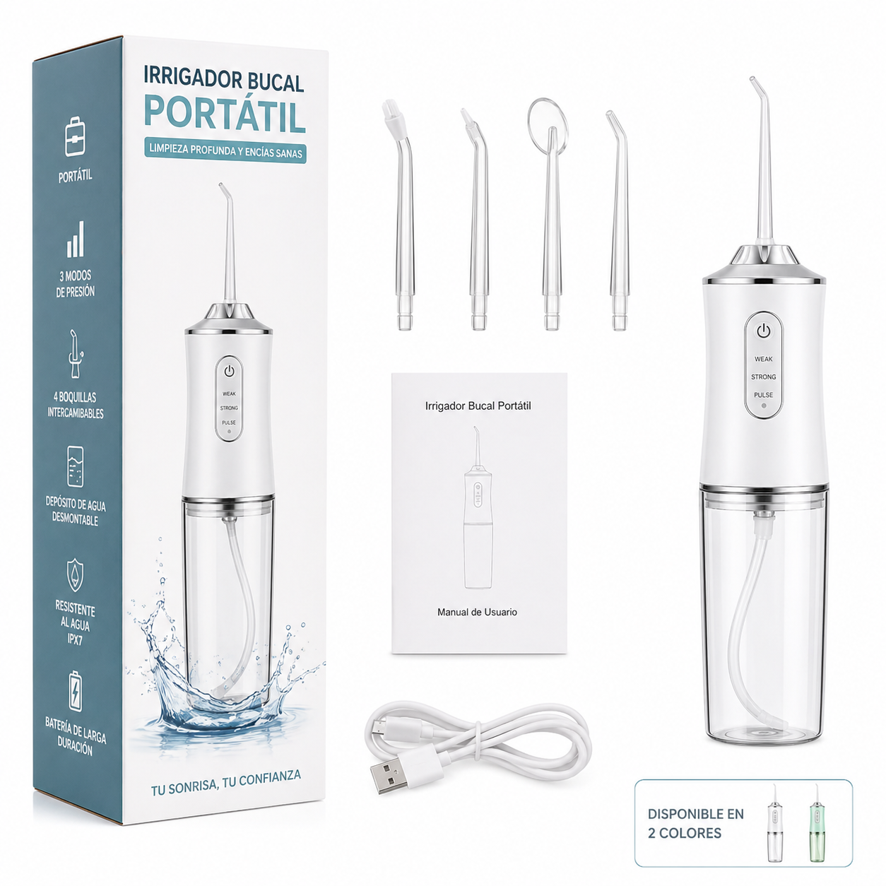 HydraSmile™ ¡Sonríe sin dudas!