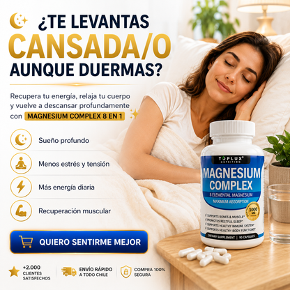 ✨2x1 Magnesium Complex 1000 mg ORIGINAL 8 en 1