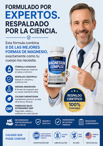 ✨2x1 Magnesium Complex 1000 mg ORIGINAL 8 en 1