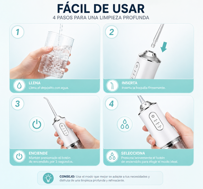 HydraSmile™ ¡Sonríe sin dudas!