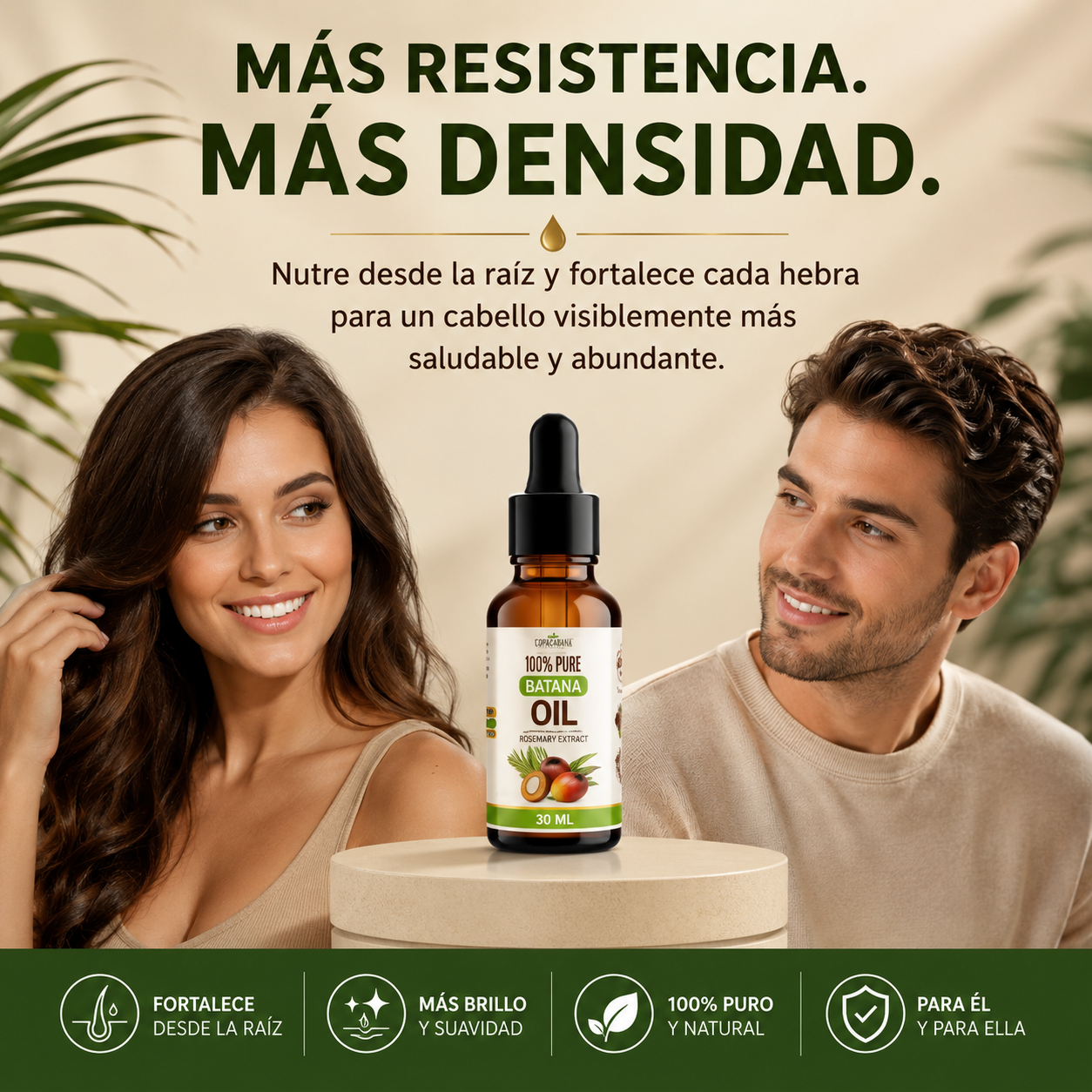 Aceite Batana Crecimiento Cabello 30 ml